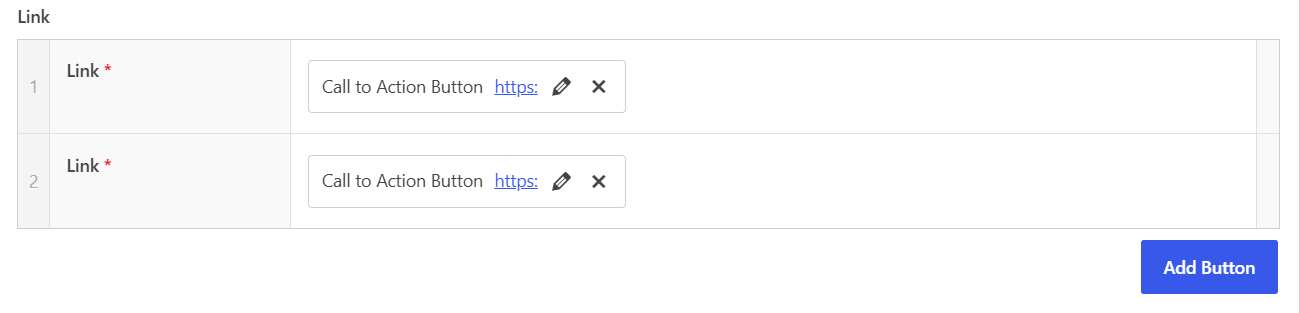 screenshot of Add button options in WordPress editor